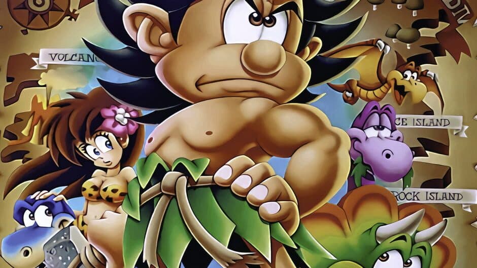 Takahashi Meijin no Bouken-jima IV artwork