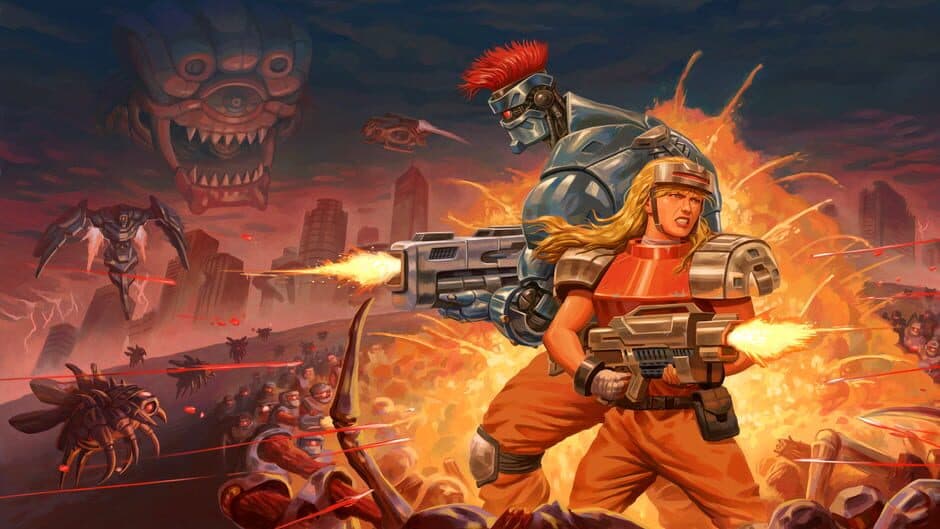 Blazing Chrome artwork
