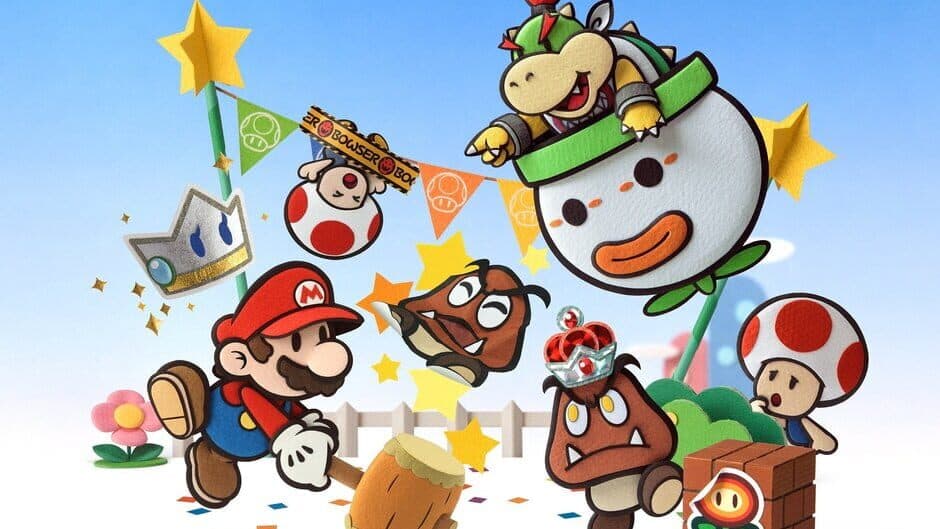 Paper Mario: Sticker Star artwork