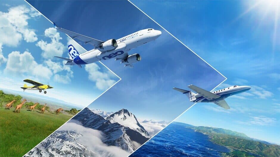 Microsoft Flight Simulator artwork