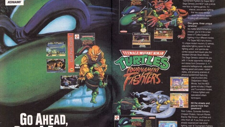 Teenage Mutant Ninja Turtles: Tournament Fighters artwork