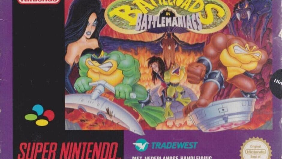 Battletoads In Battlemaniacs artwork