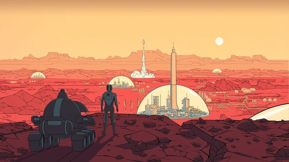 Surviving Mars artwork