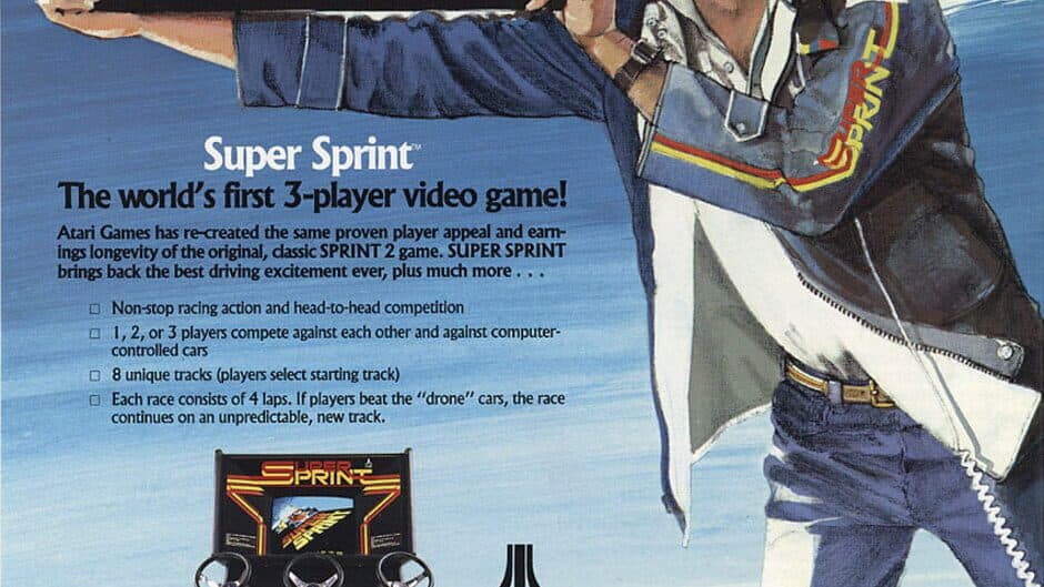 Super Sprint artwork