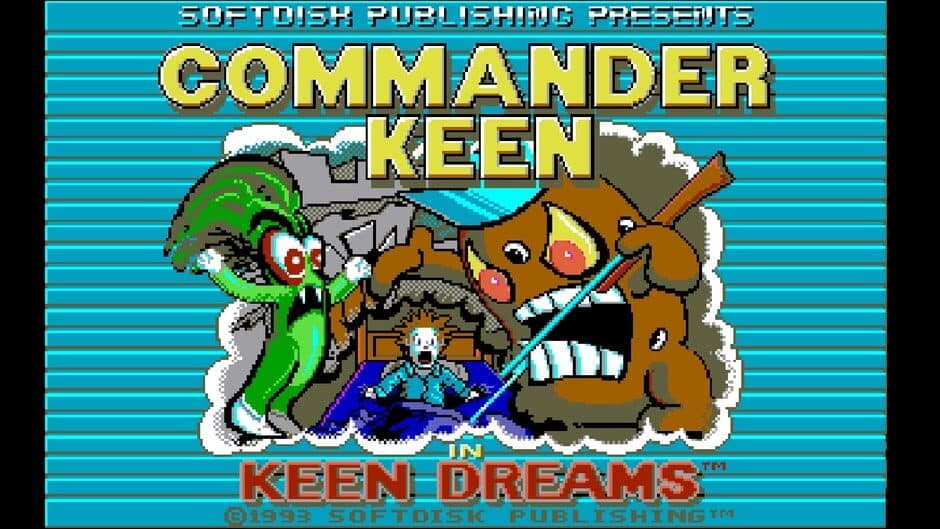 Commander Keen in Keen Dreams artwork