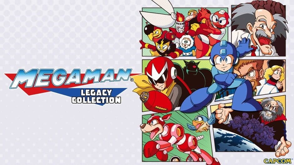 Mega Man Legacy Collection artwork