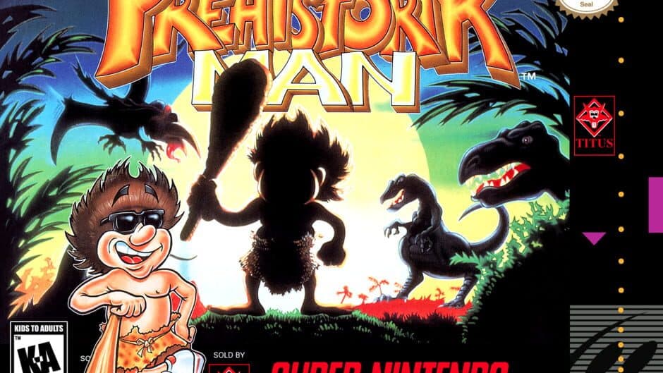 Prehistorik Man artwork