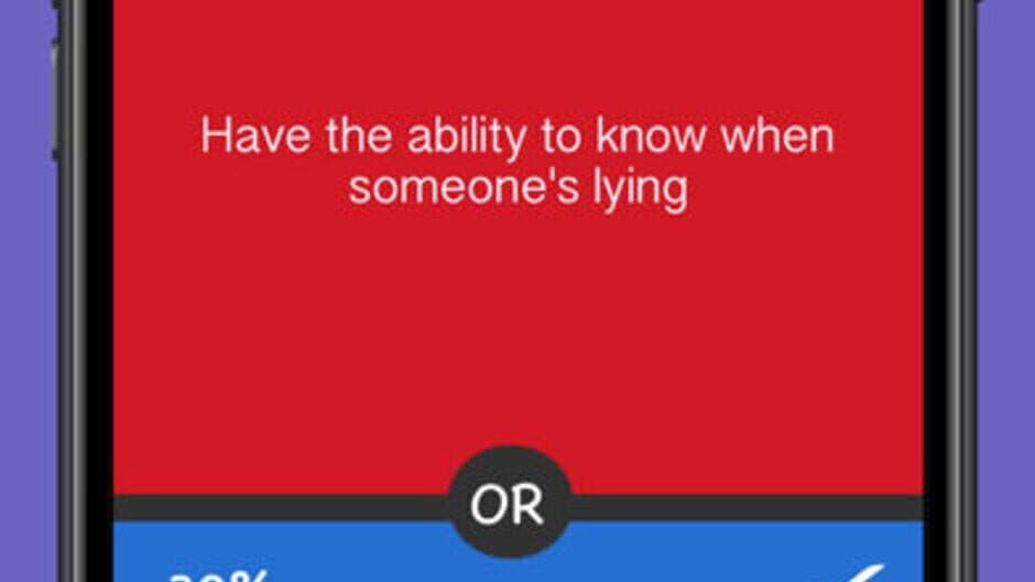 What Would You Choose? Rather screenshot