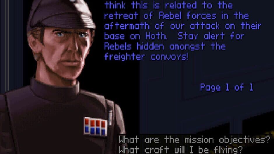 Star Wars: TIE Fighter screenshot