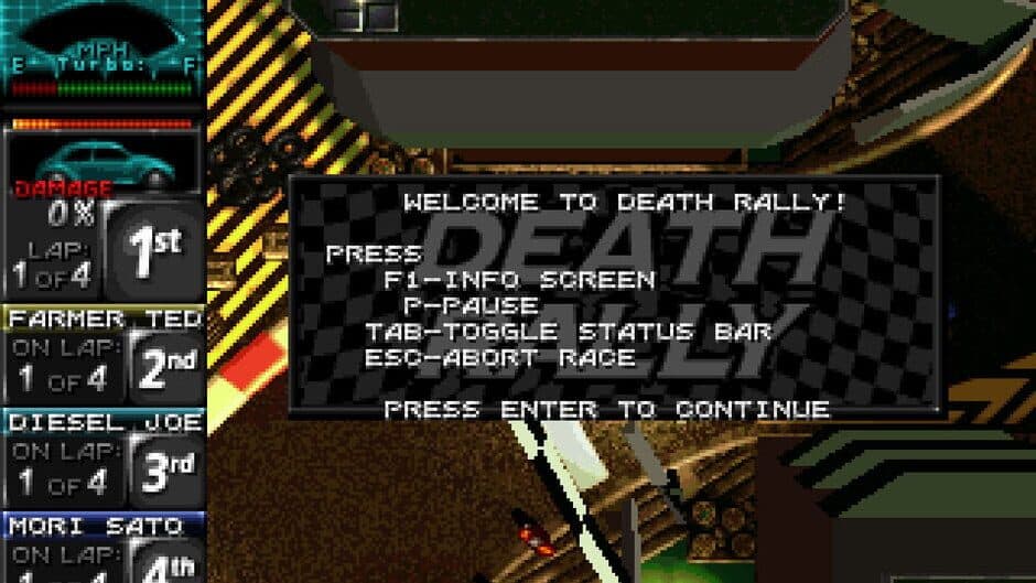 Death Rally screenshot