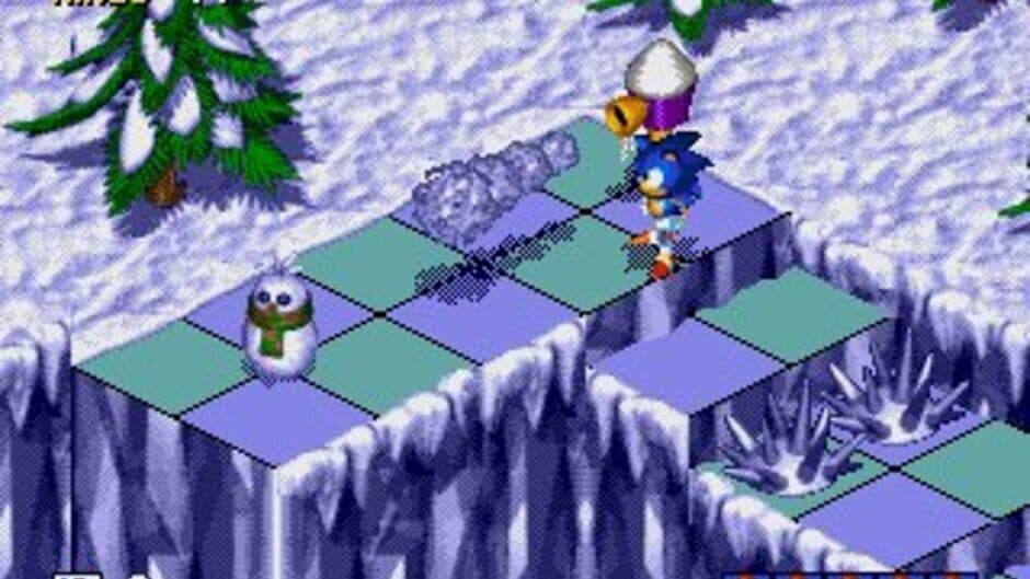 Sonic 3D Blast screenshot
