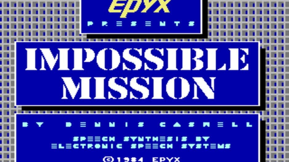 Impossible Mission screenshot