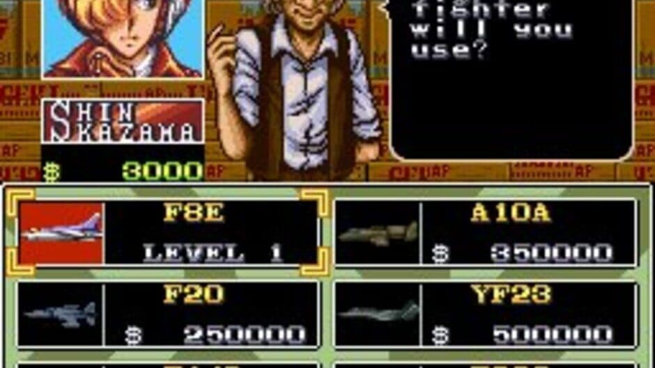 U.N. Squadron screenshot