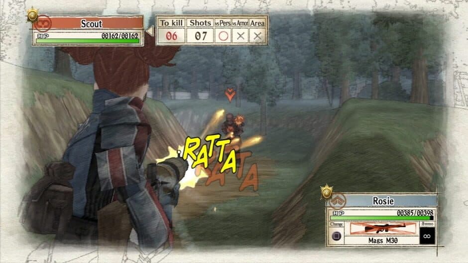 Valkyria Chronicles screenshot