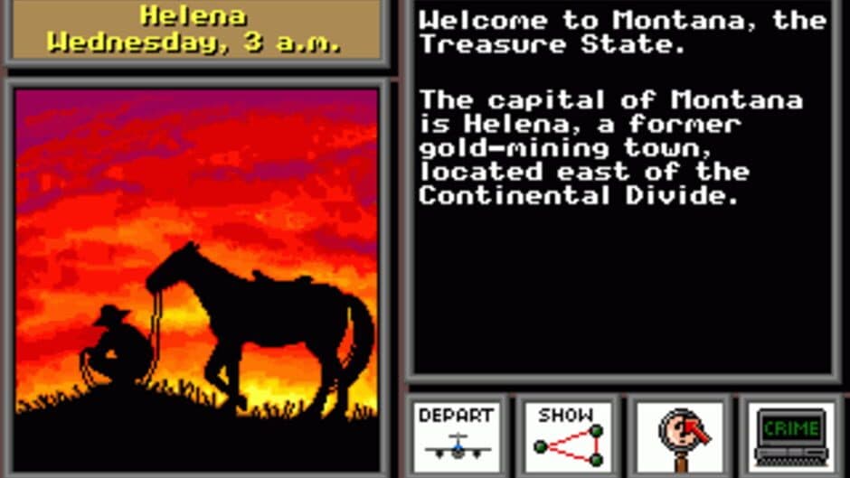 Where in the U.S.A. is Carmen Sandiego? screenshot