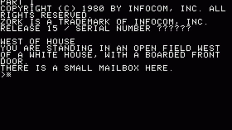 Zork screenshot