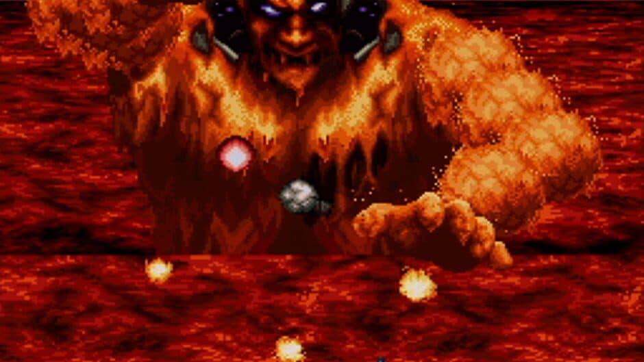 Axelay screenshot