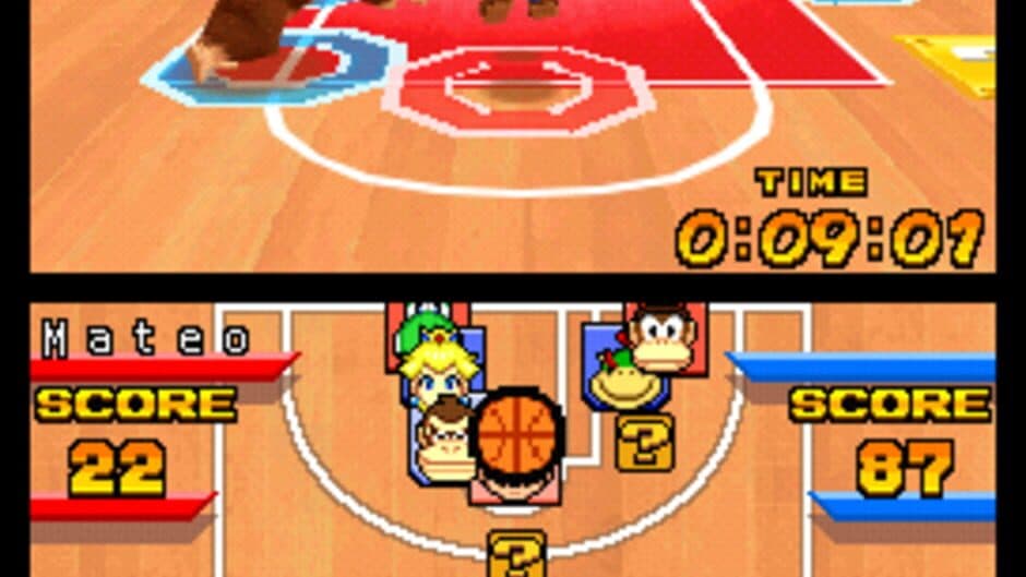 Mario Hoops 3-on-3 screenshot