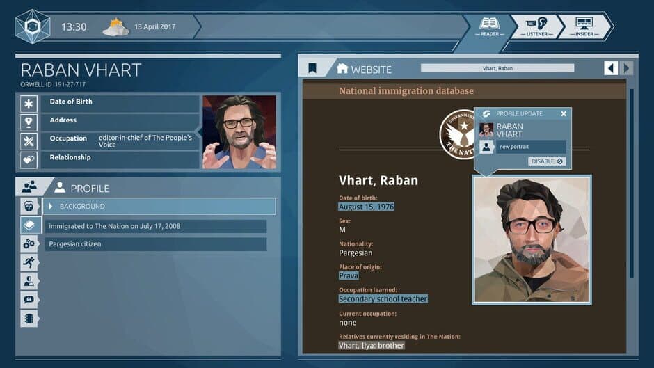 Orwell: Ignorance is Strength screenshot