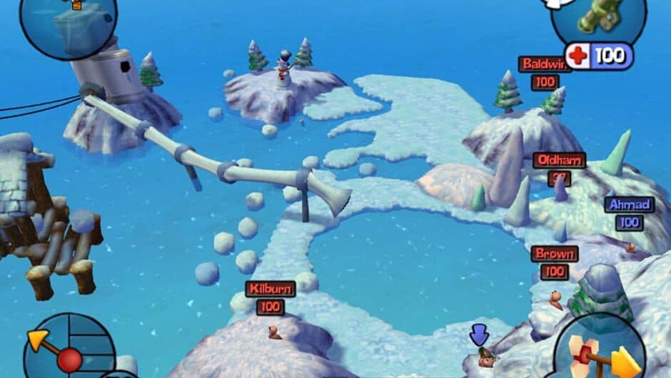 Worms 3D screenshot