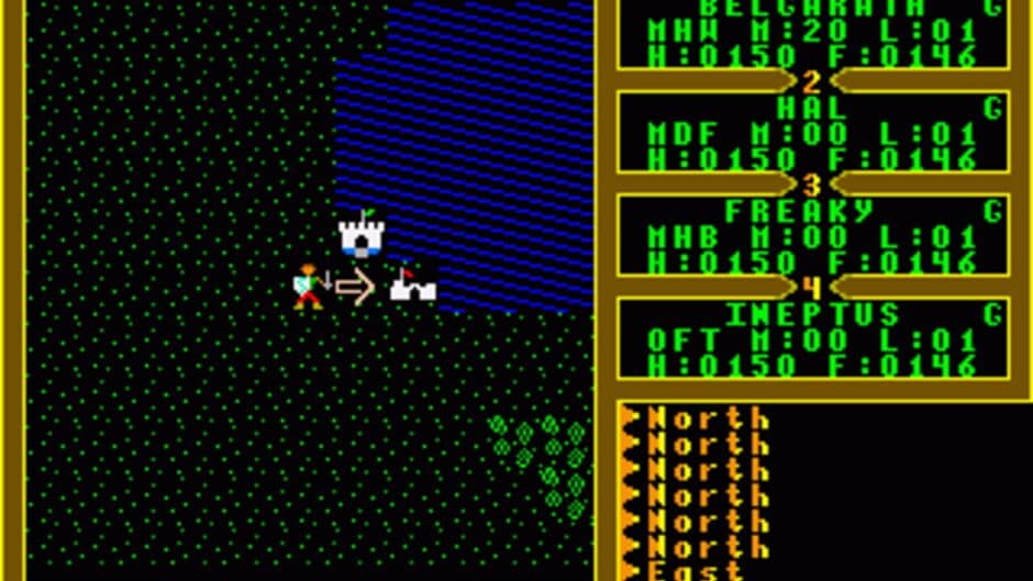 Ultima III: Exodus screenshot