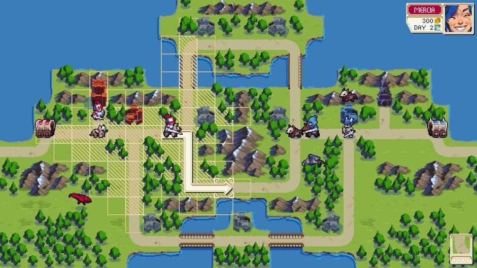 Wargroove screenshot