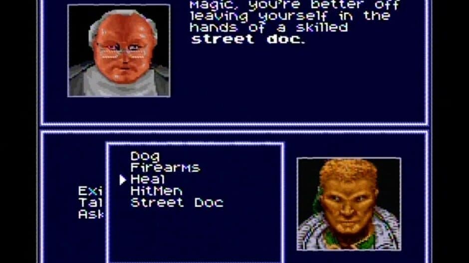 Shadowrun screenshot