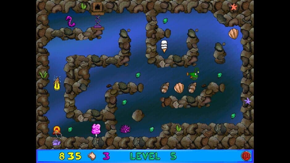 Freddi Fish and Luther's Maze Madness screenshot