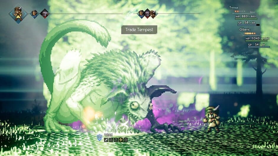 Octopath Traveler screenshot