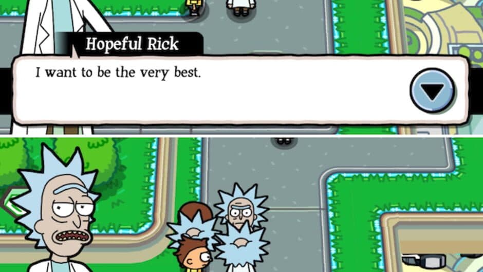 Pocket Mortys screenshot