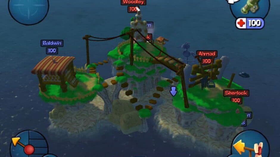 Worms 3D screenshot