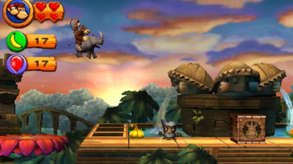 Donkey Kong Country Returns 3D screenshot