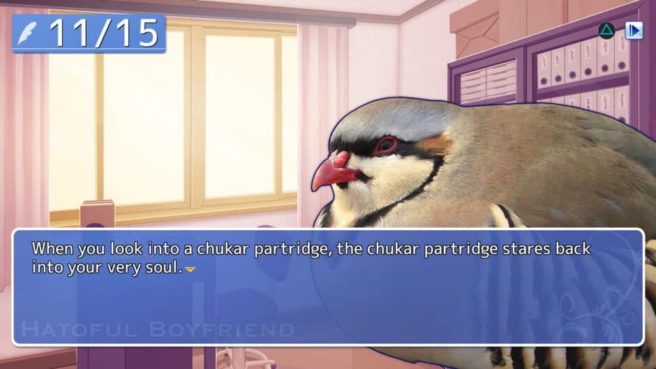 Hatoful Boyfriend screenshot