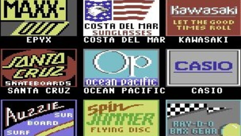 California Games screenshot