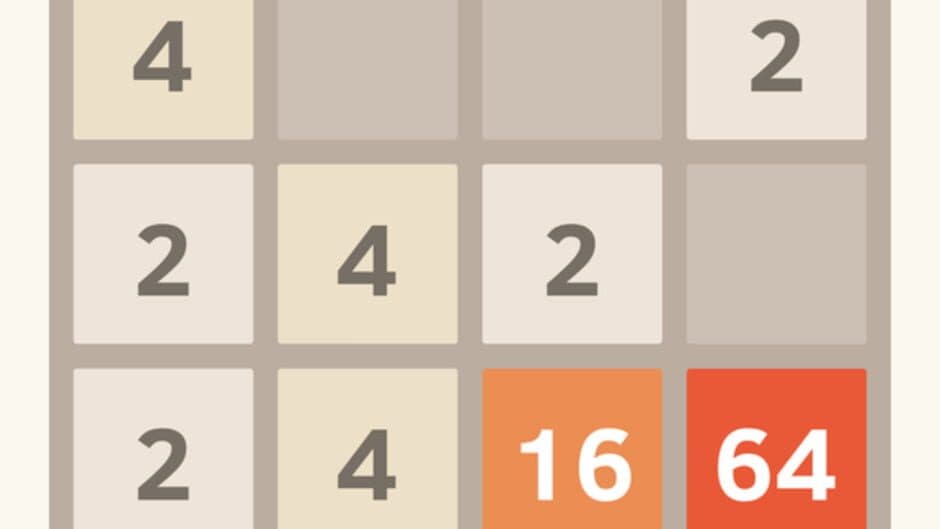 2048 screenshot