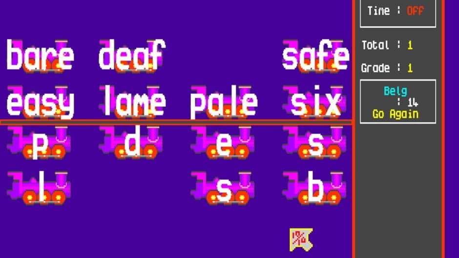 10 out of 10: English screenshot