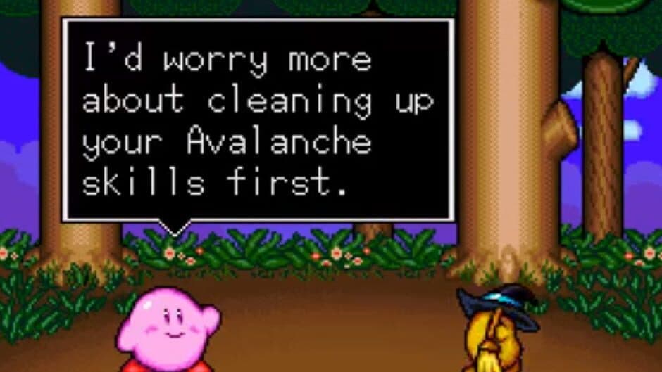 Kirby's Avalanche screenshot