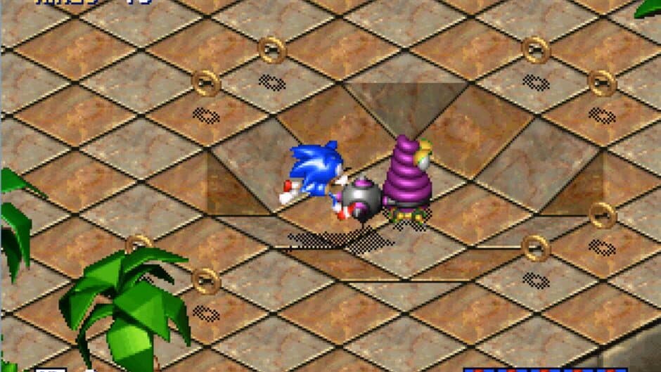 Sonic 3D Blast screenshot
