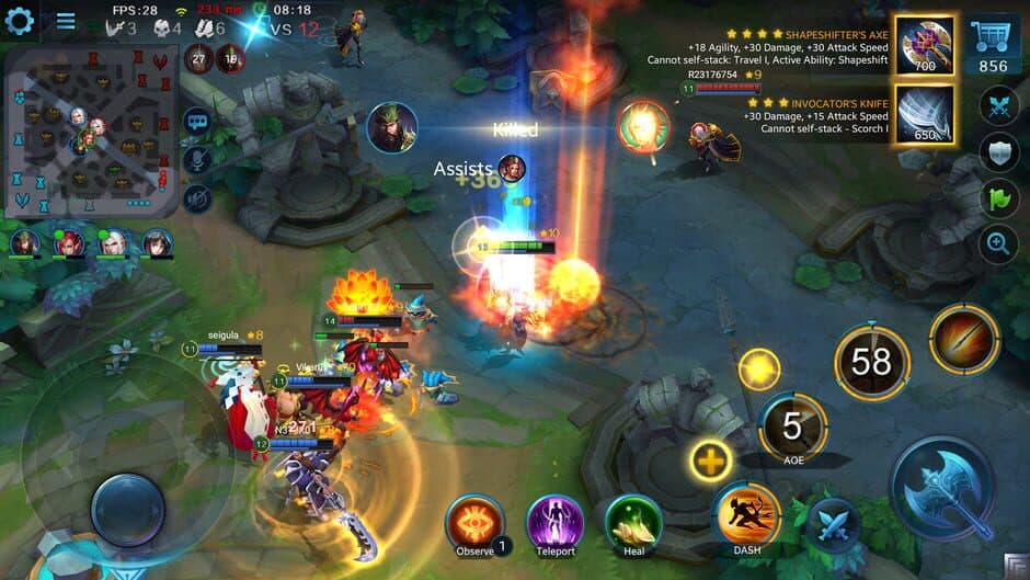 Heroes Evolved screenshot