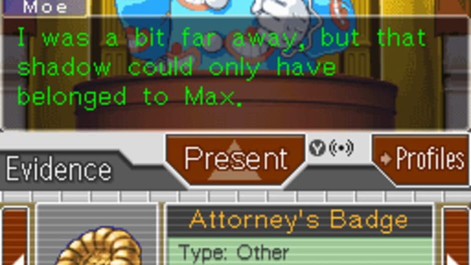 Phoenix Wright: Ace Attorney - Justice for All screenshot