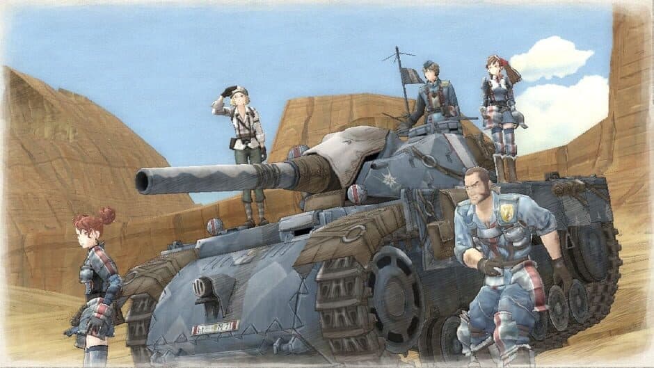 Valkyria Chronicles screenshot