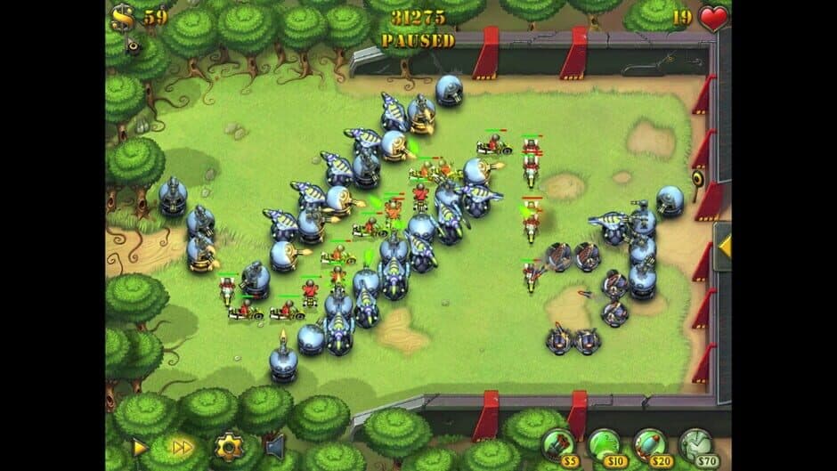 Fieldrunners screenshot