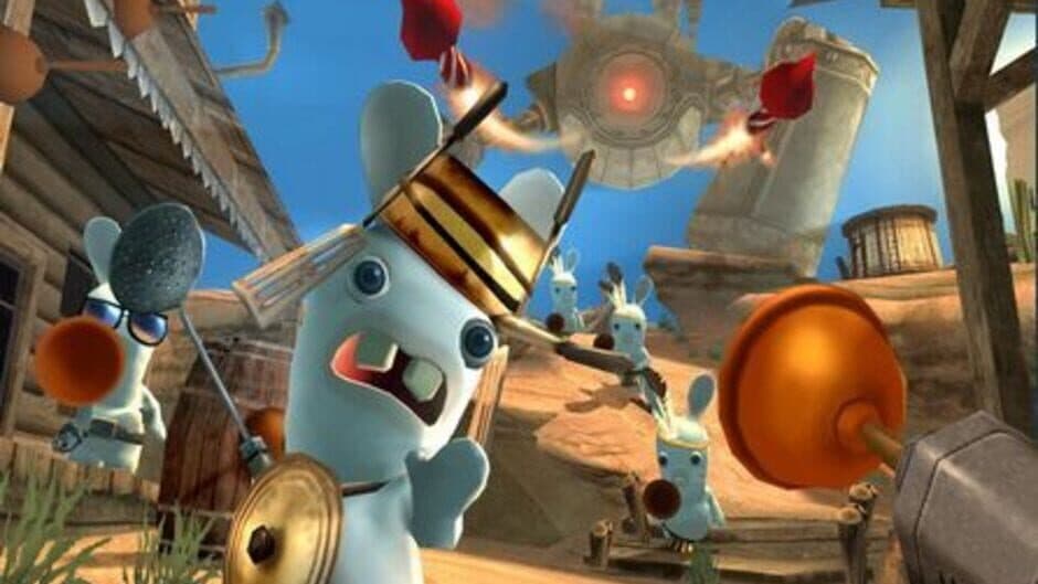Rayman Raving Rabbids screenshot