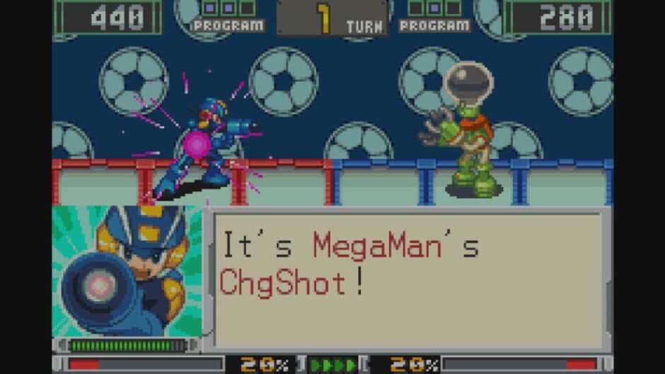 Mega Man Battle Chip Challenge screenshot