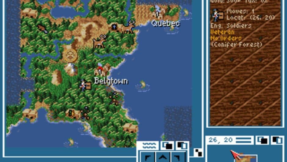 Sid Meier's Colonization screenshot