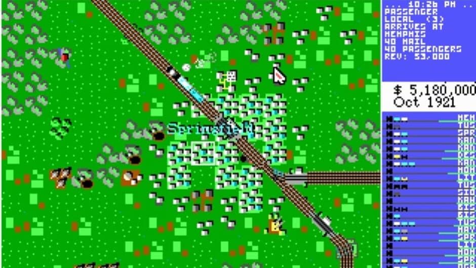 Sid Meier's Railroad Tycoon screenshot