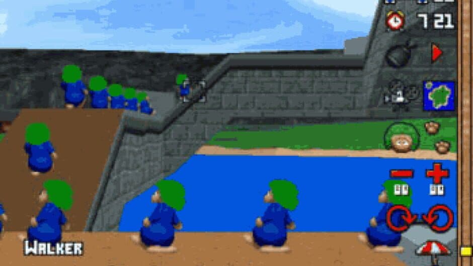 Lemmings 3D screenshot
