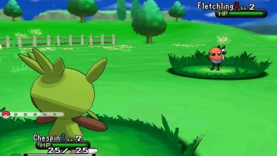 Pokémon X screenshot