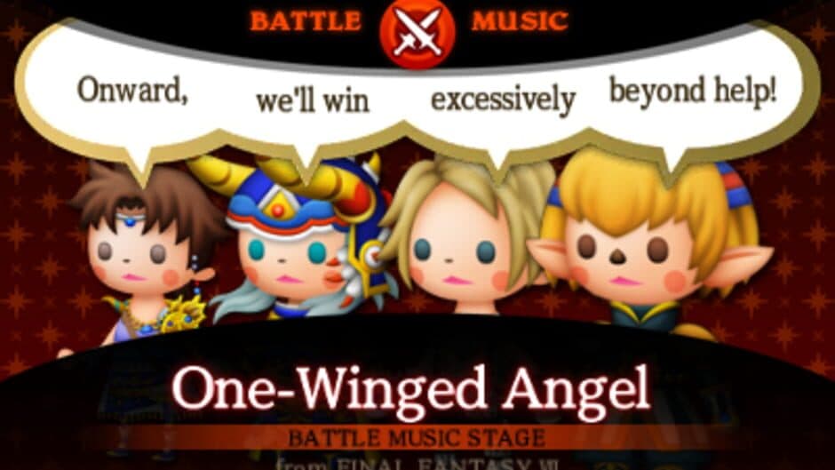 Theatrhythm Final Fantasy screenshot