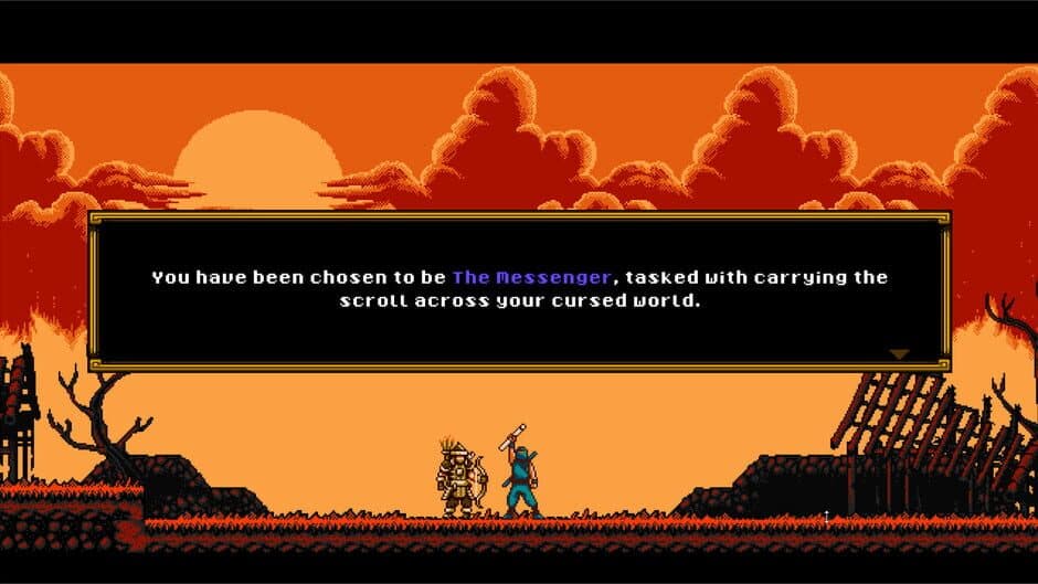 The Messenger screenshot
